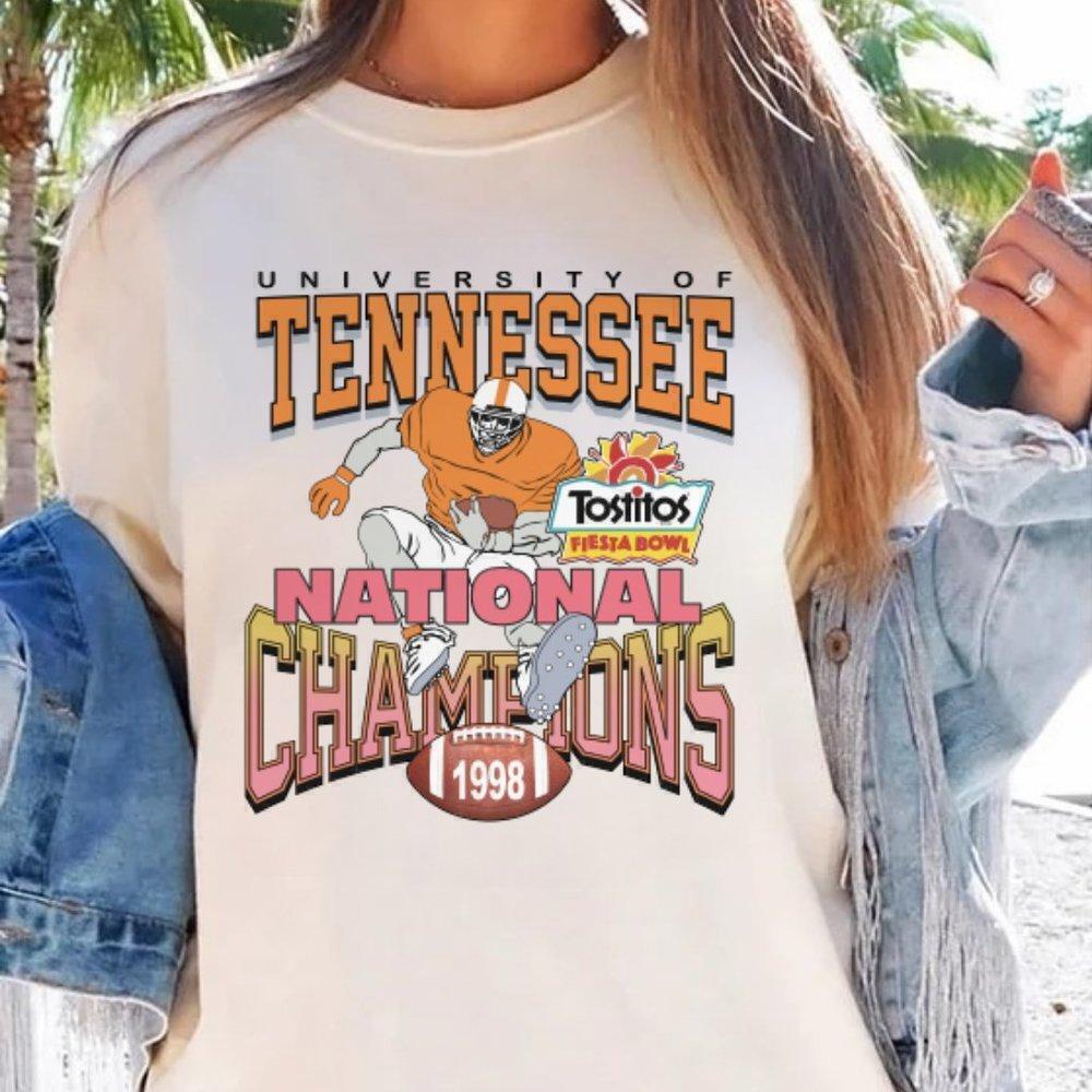 s Tennessee Champions College Sports Retro Fan T-Shirt